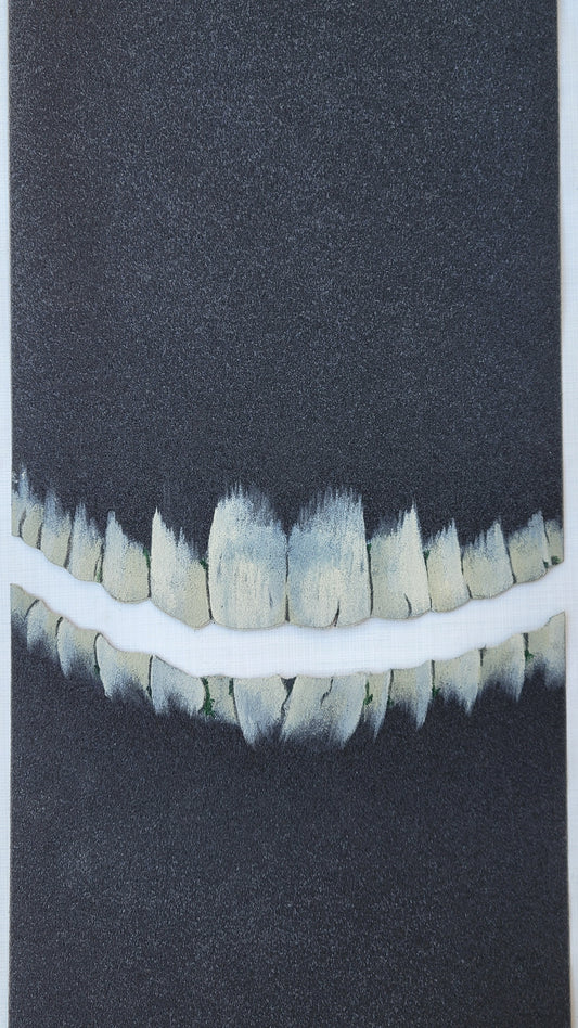 Crooked Chompers grip tape sheet