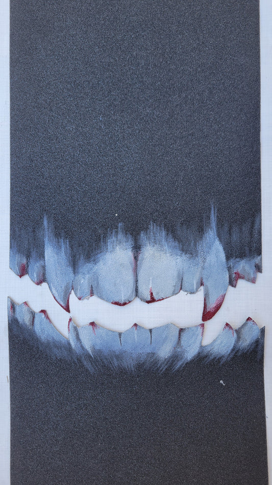 Fanged Chompers grip tape sheet